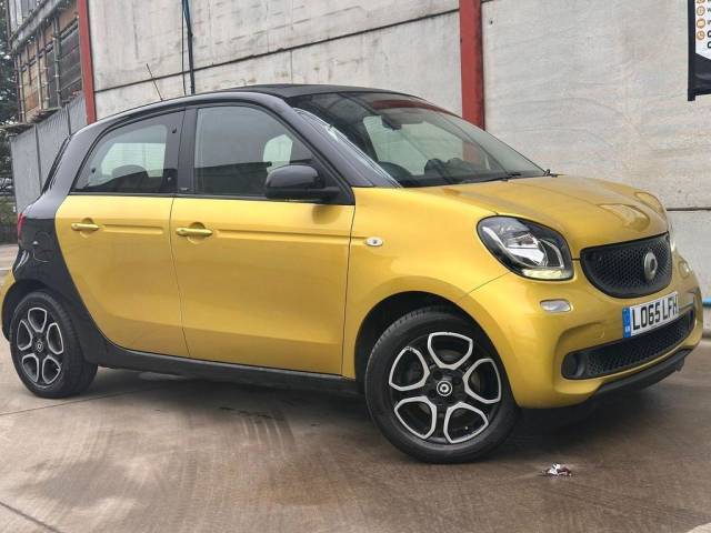 Smart Forfour 1.0 Prime Night Sky (Premium) Euro 6 (s/s) 5dr Hatchback Petrol Yellow