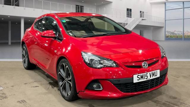 Vauxhall Astra GTC 1.6i Turbo Limited Edition Euro 6 (s/s) 3dr Coupe Petrol Red