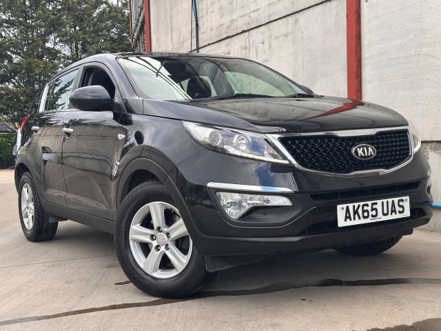 Kia Sportage 1.6 GDi EcoDynamics 1 2WD Euro 6 (s/s) 5dr SUV Petrol Black