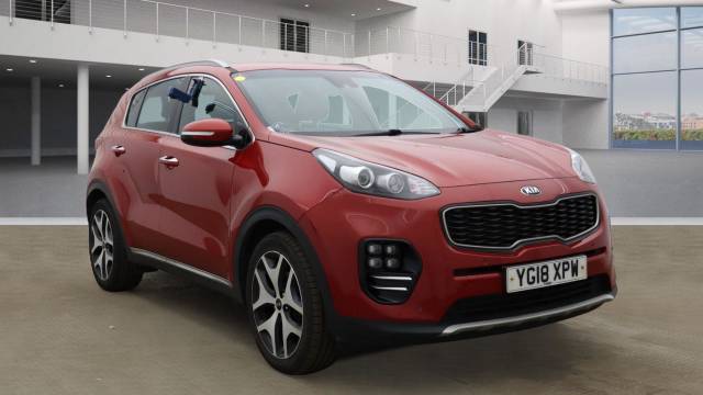 Kia Sportage 1.6 T-GDi GT-Line Euro 6 5dr SUV Petrol Red